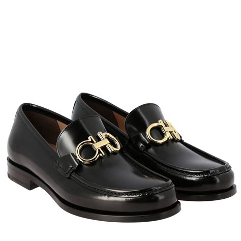 cheap outlet ferragamo mens black shoes|salvatore ferragamo shoes men outlet.